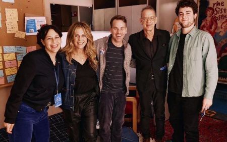 Tom Hanks' four kids are in the show business.